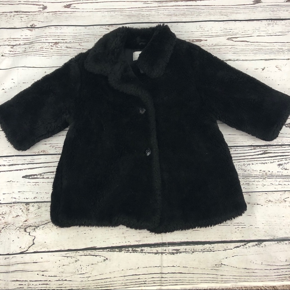 Wonderkids Baby Girl Faux Fur Coat 24M
